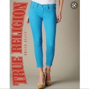 Like new! True Religion Brooklyn Crops